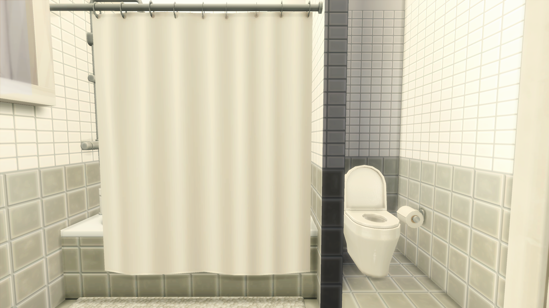 shower + toilet