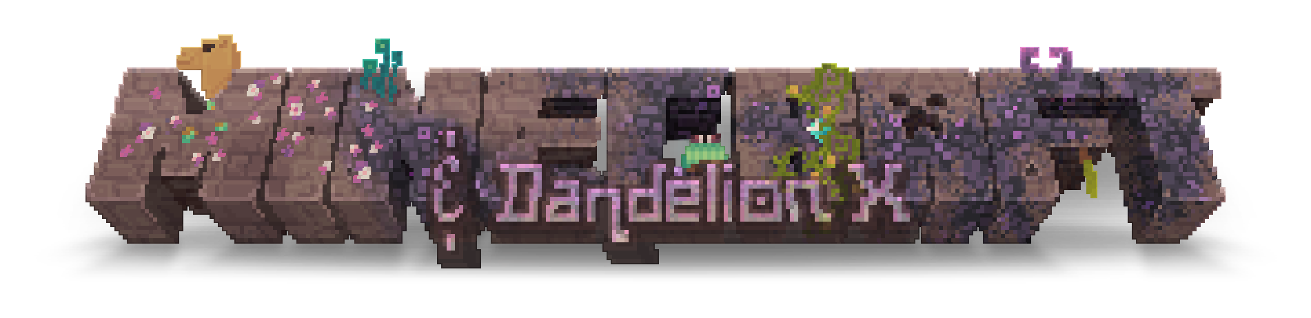 Dandelion X 1.20 Title Logo