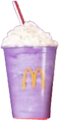 teh grimace shake item