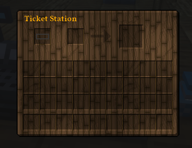 Ticket Station GUI