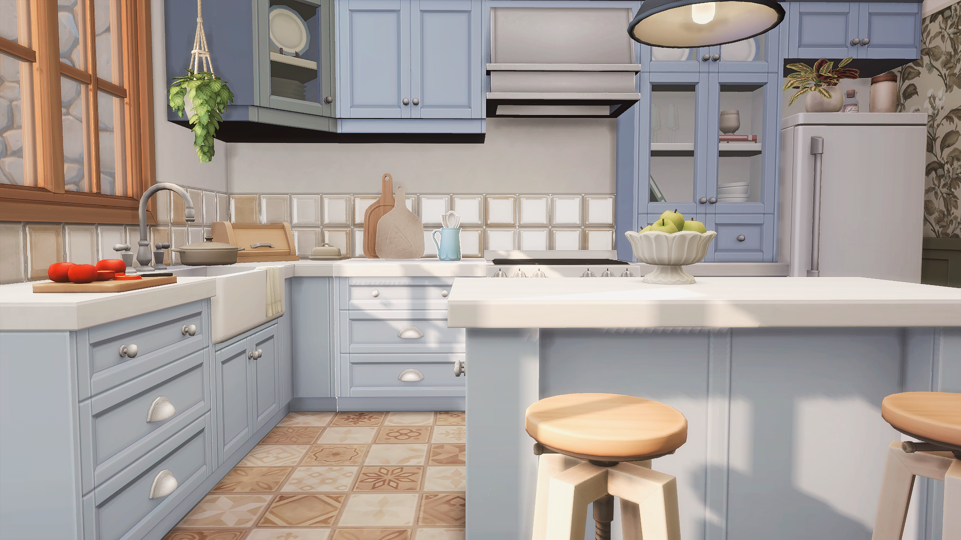 The Sims 4 Country Kitchen Kit Overview