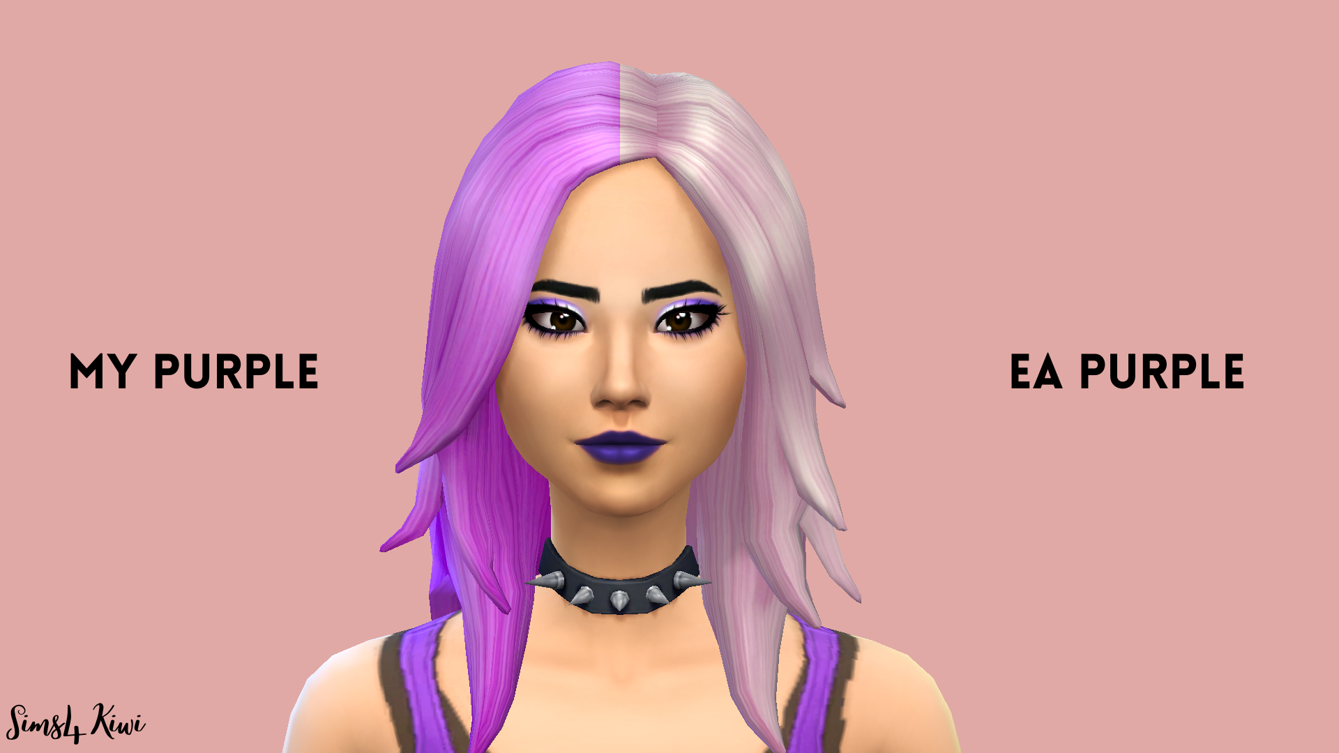 Long Rocker Hair Recolor The Sims 4 Create A Sim Curseforge 4043