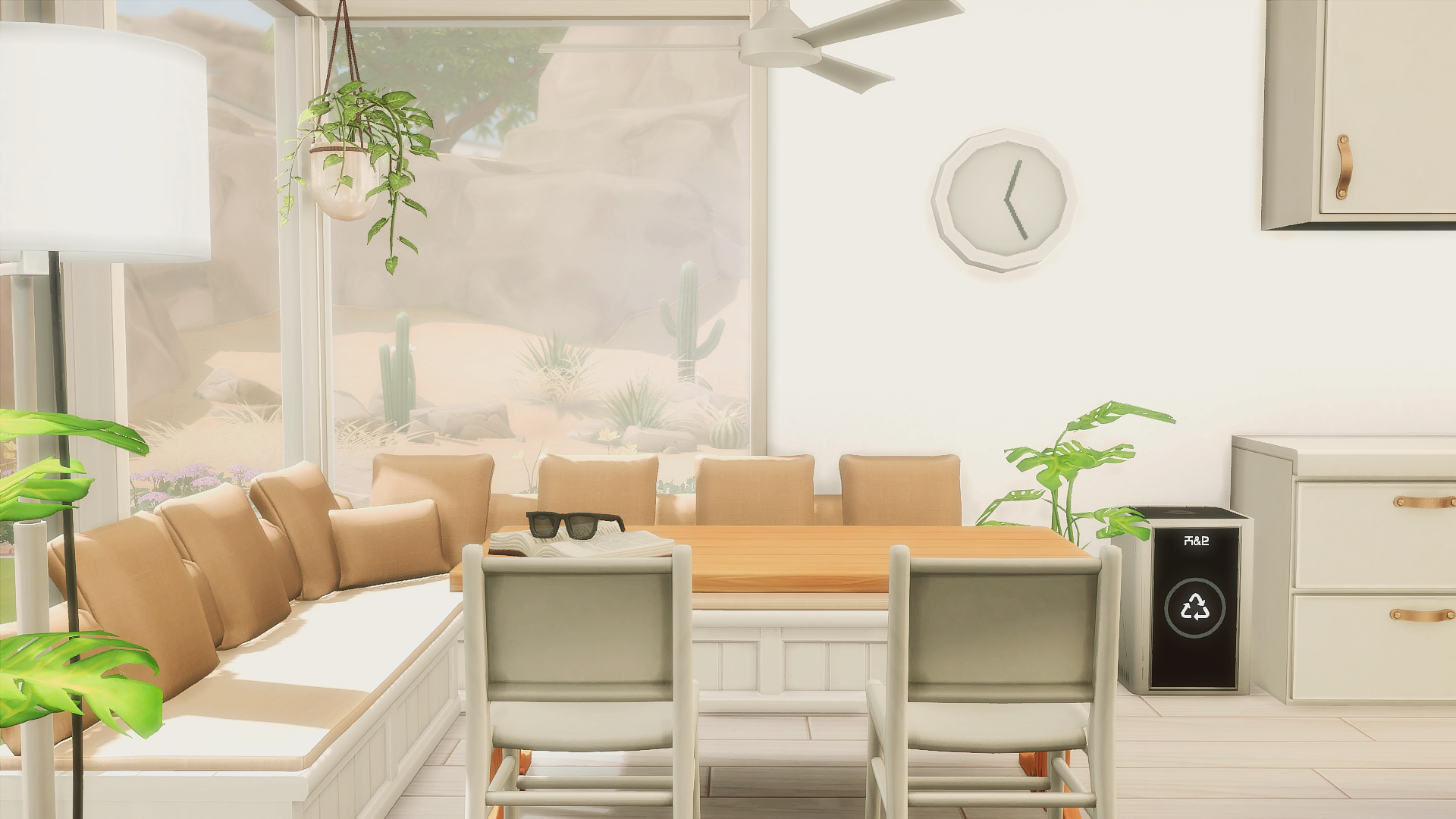 beachy kitchen