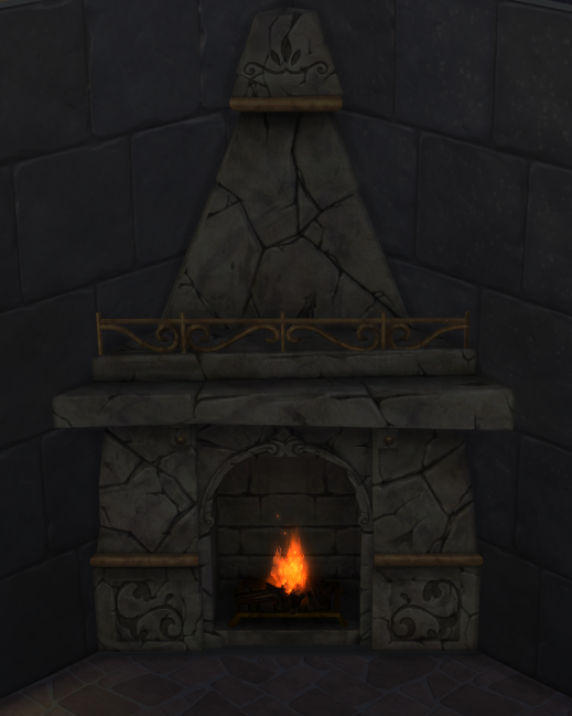 TSM Royal Corner Fireplaces The Sims 4 Build / Buy