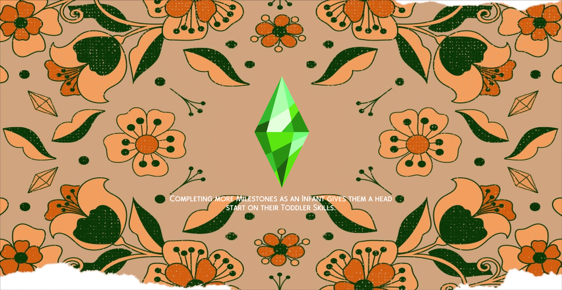 Retro Floral Loading Screen Original