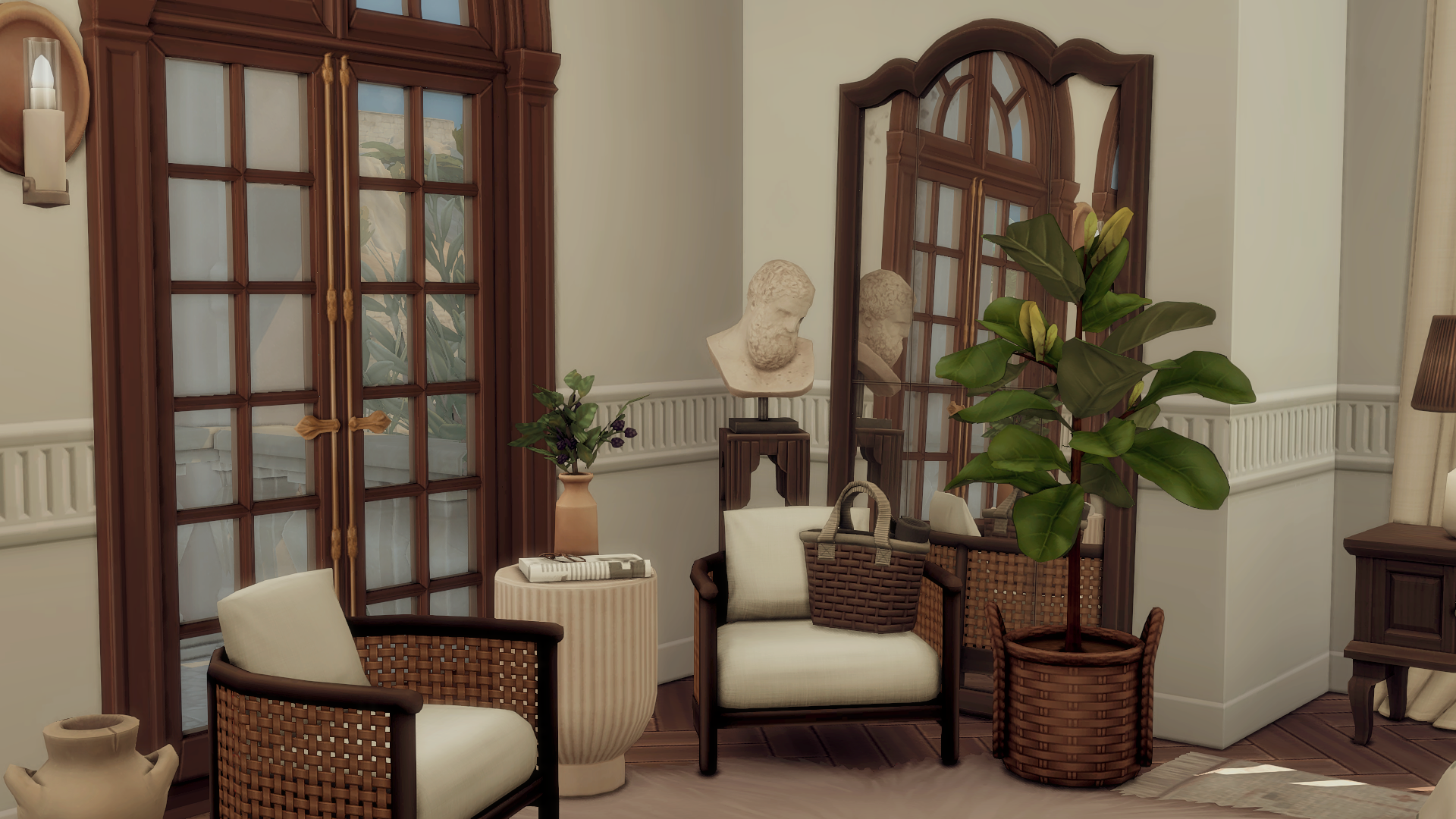 Mediterranean bedroom