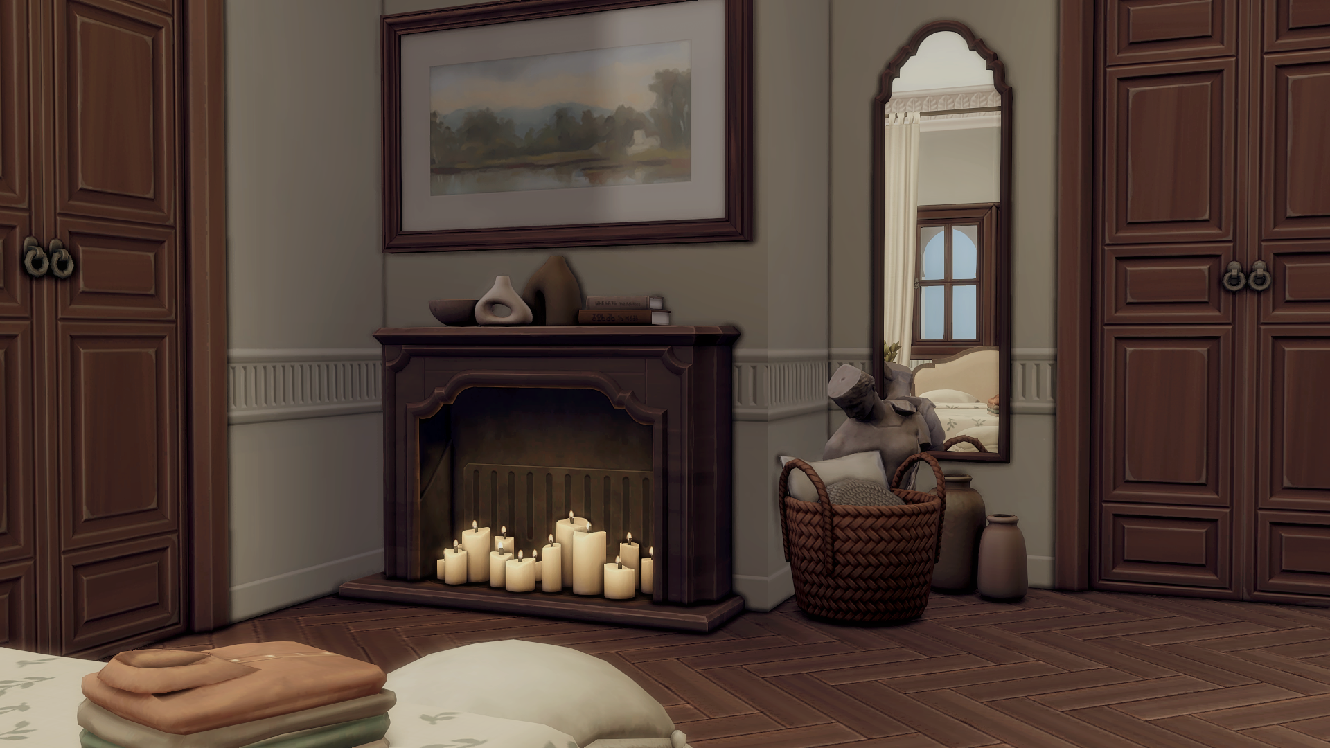 Mediterranean bedroom
