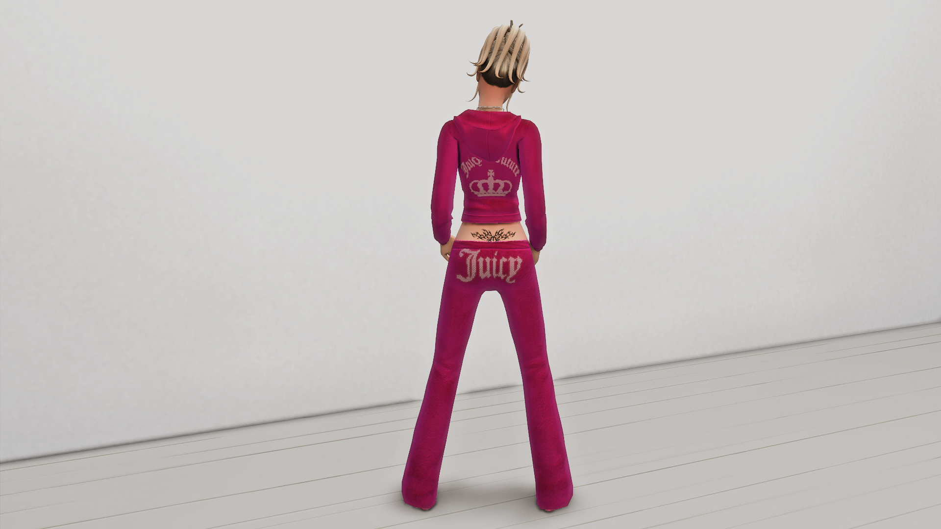 Y2k Juicy Couture top/bottom (mesh included) UPDATED - Screenshots ...