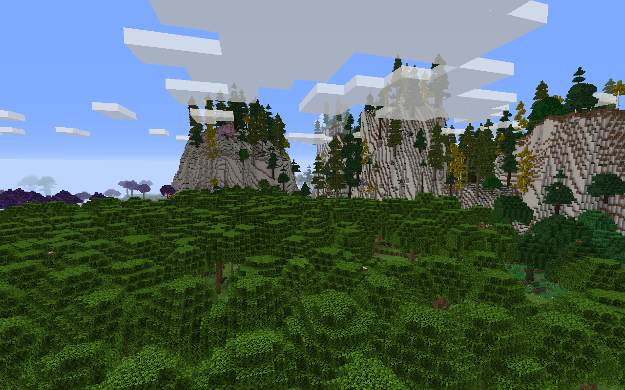 Thumbnail Overworld With Biomes O plenty ,Quark , Oh the Biomes you'll Go and Minecraft Dungeons.
With Dynamic Trees ! (Except for Minecraft Dungeon)