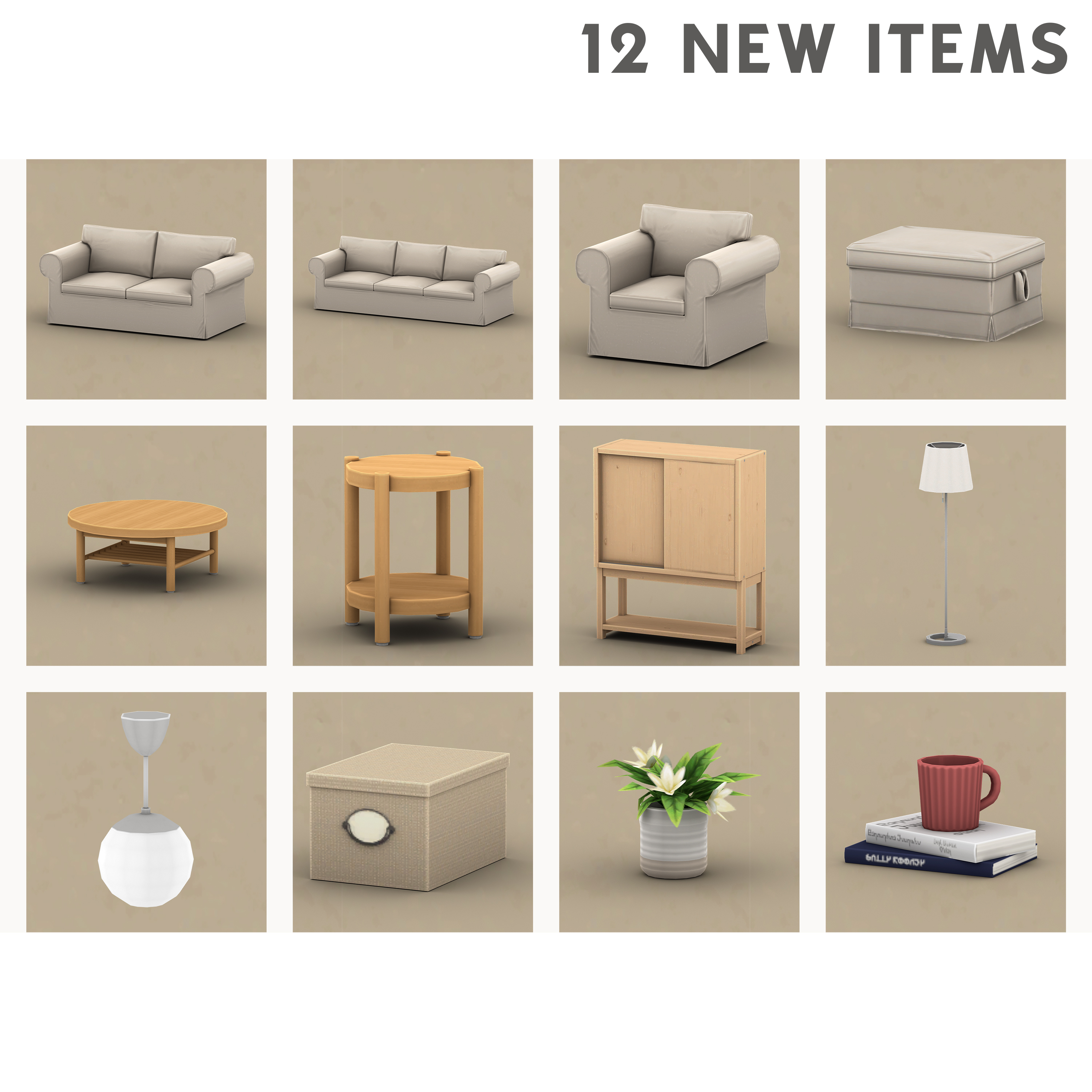 12 New Items