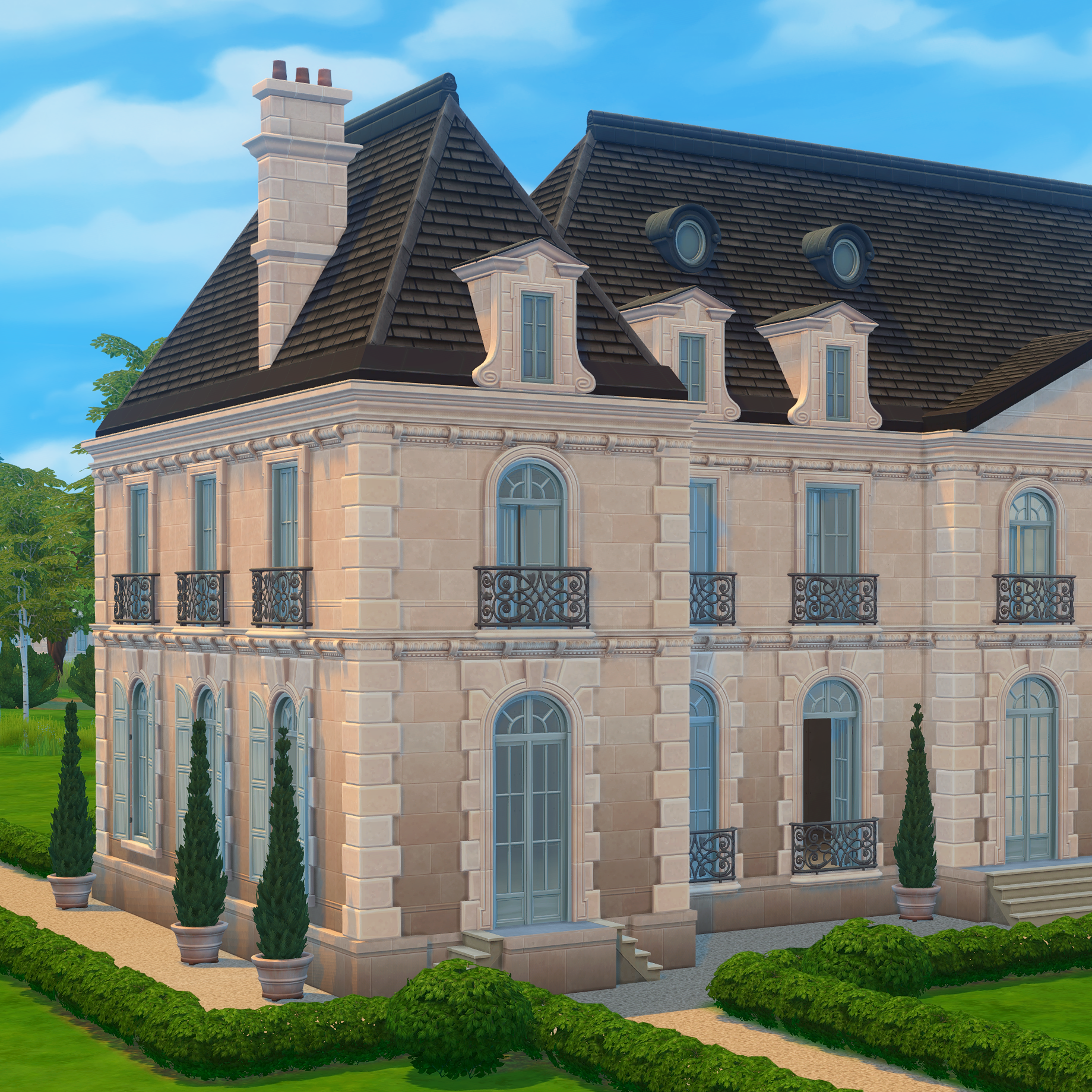 Sims 4 Kit Château de caractère 😍 