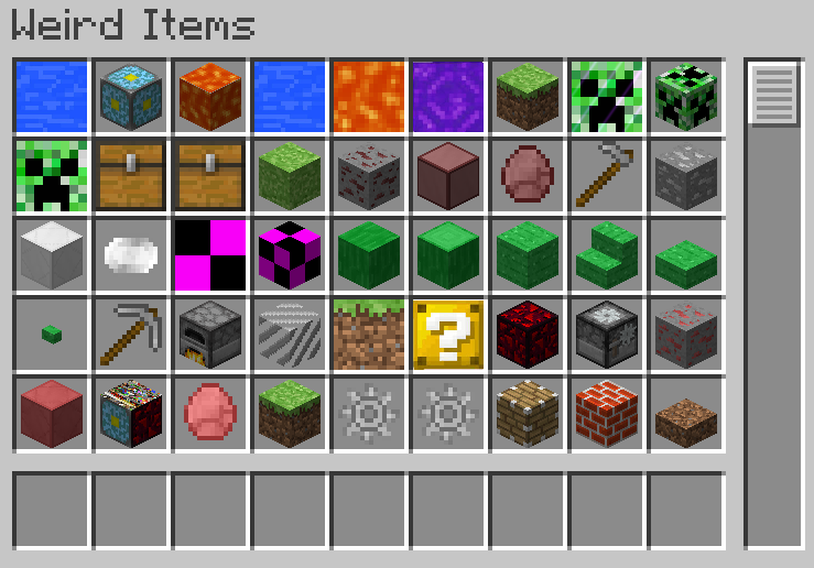 Minecraft Mod That Has Blocks Using Items Nostalgic Blocks and more weird stuff! - Gallery - Minecraft Mods ...