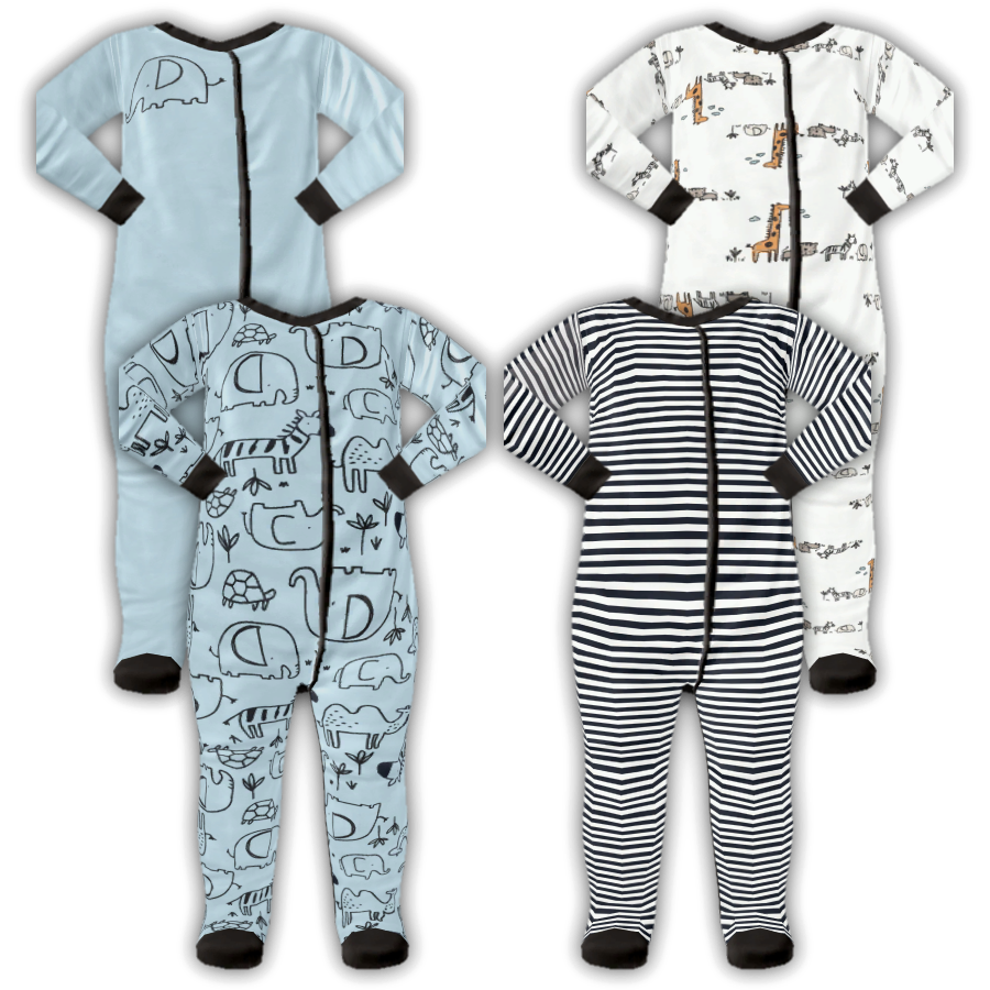 Infant Jungle Footie Pajamas Screenshots The Sims 4 Create a Sim