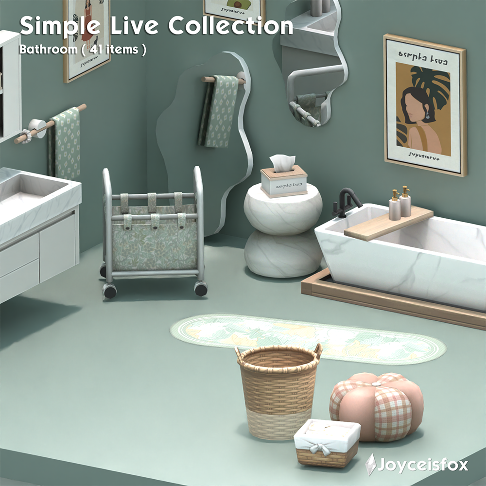 simple live #5 - bathroom