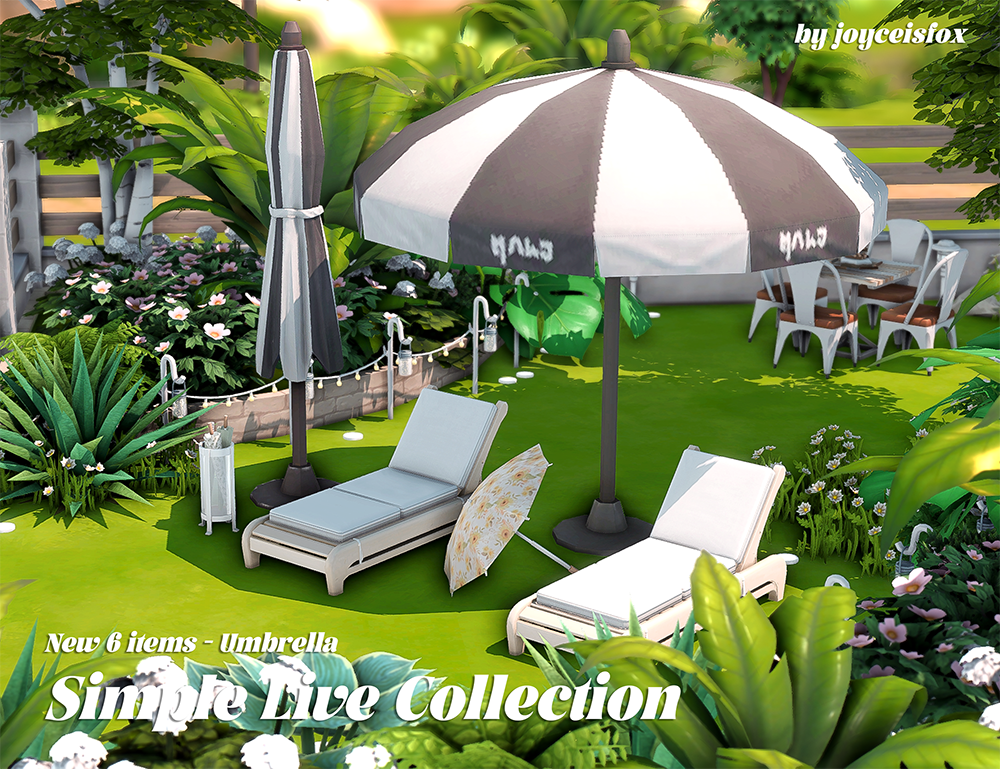 6# Simple Live Collection - Umbrella