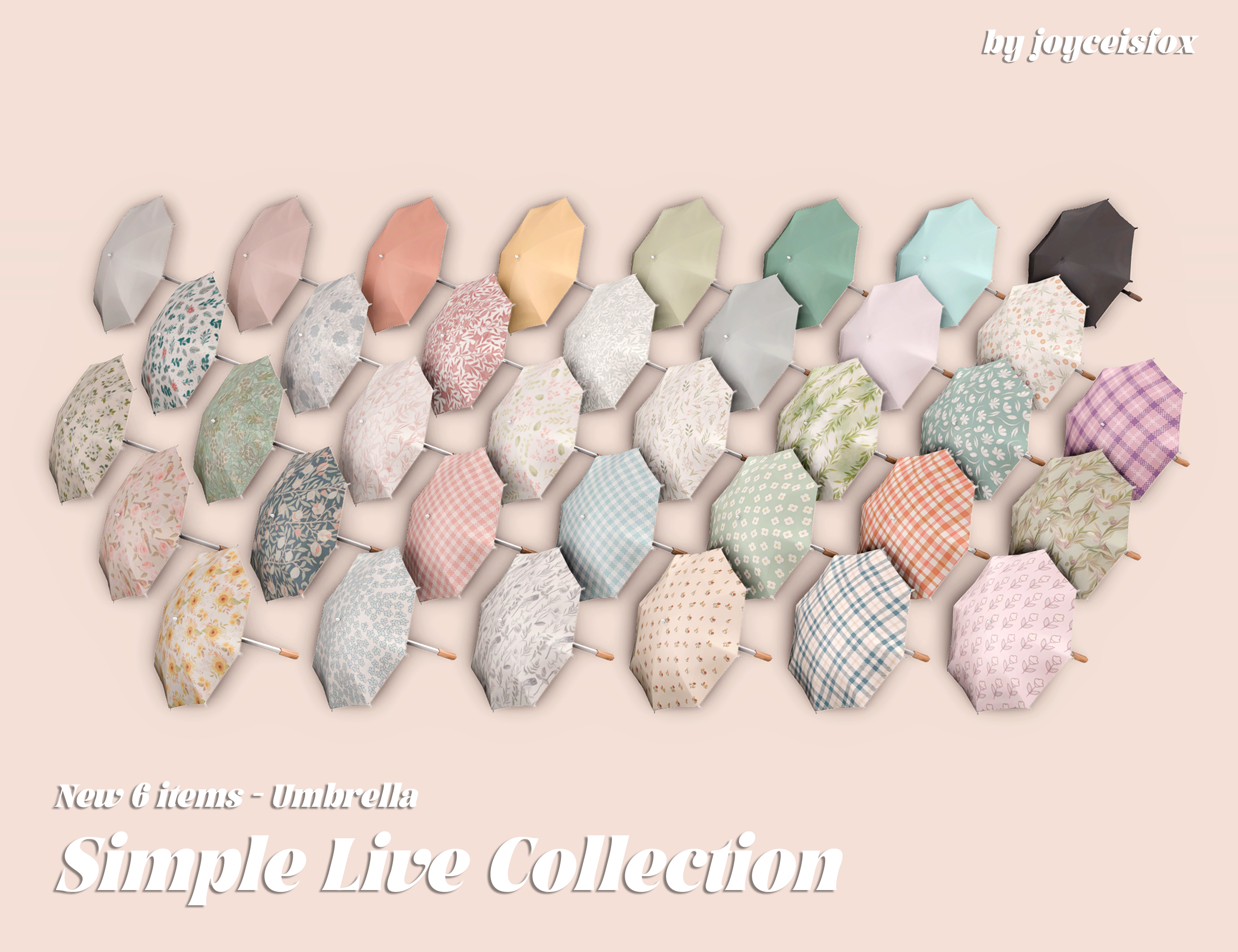 6# Simple Live Collection - Umbrella