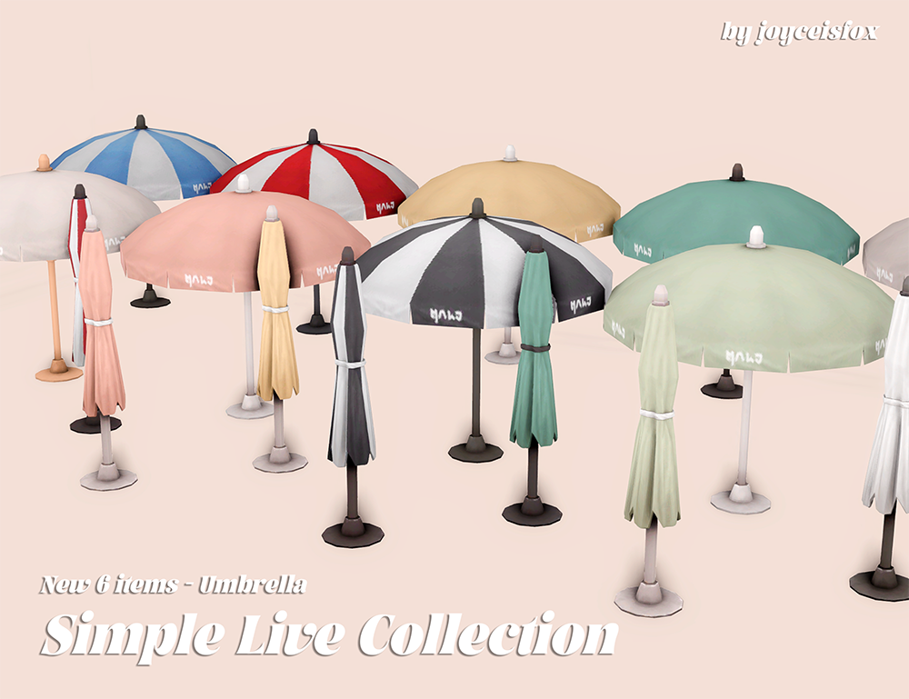 6# Simple Live Collection - Umbrella