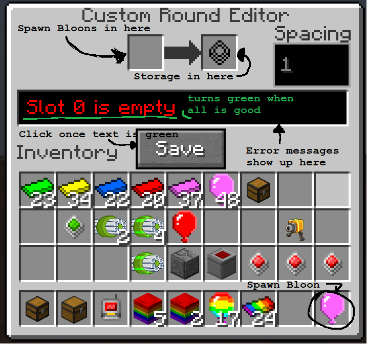 Usage of Custom Round Editor