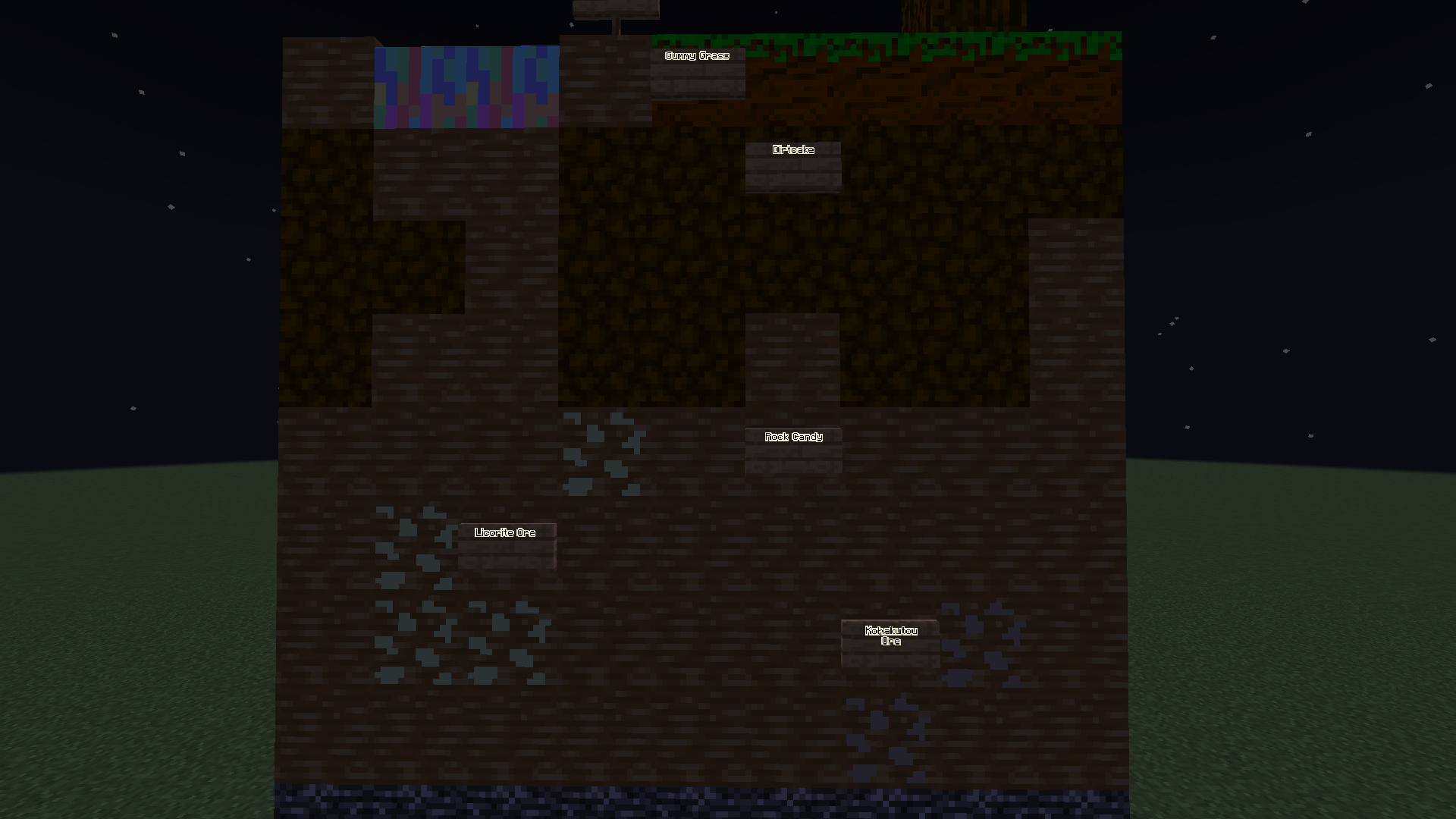 Underground Gummy Biome