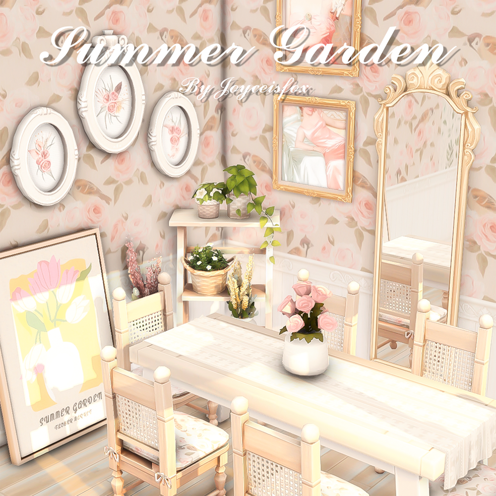 Summer Garden（63 items） - The Sims 4 Build / Buy - CurseForge