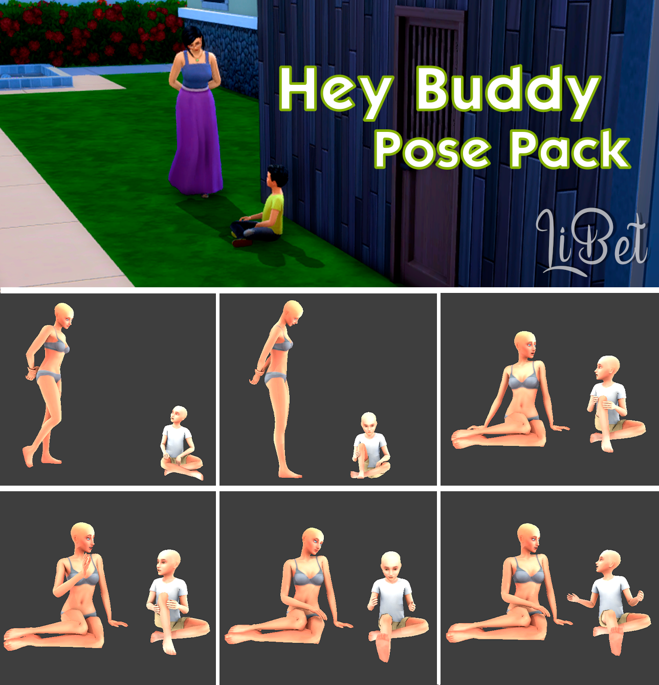 Hey buddy - Pose Pack