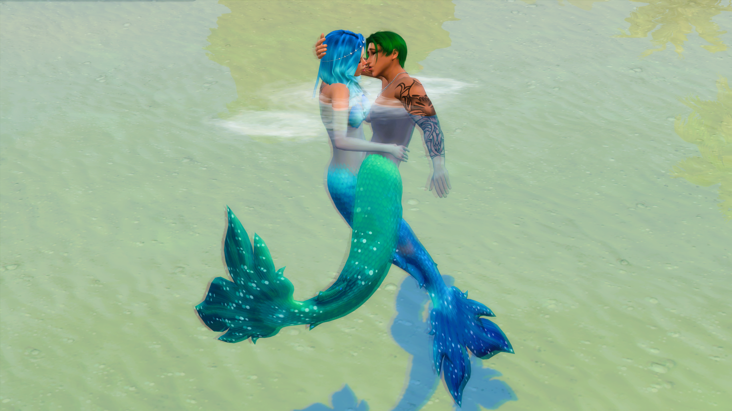 Mermaid & Merman - McMeave - The Sims 4 Sims / Households - CurseForge