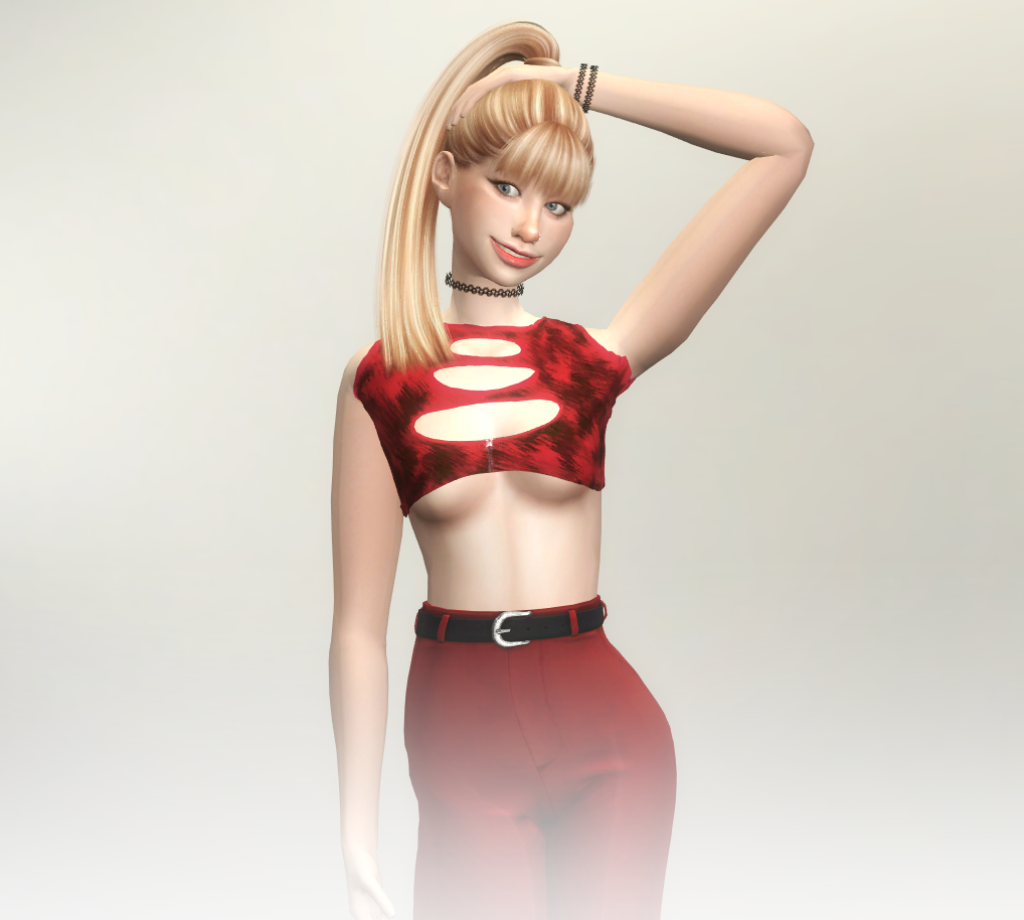 RSS90 Linda Top - Red