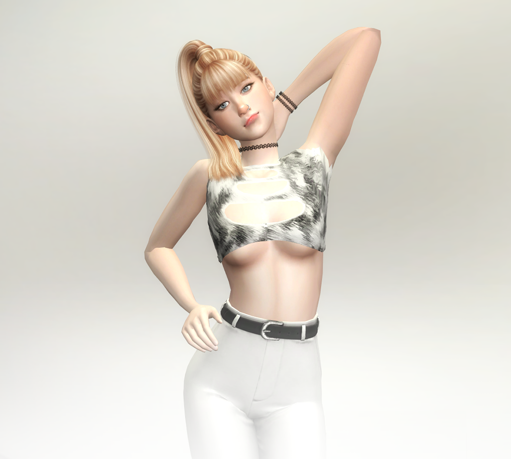RSS90 Linda Top - Tanktop White