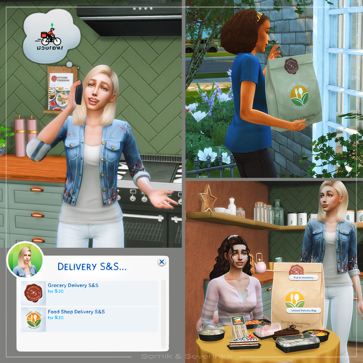 Food Shop Delivery - The Sims 4 Mods - Curseforge