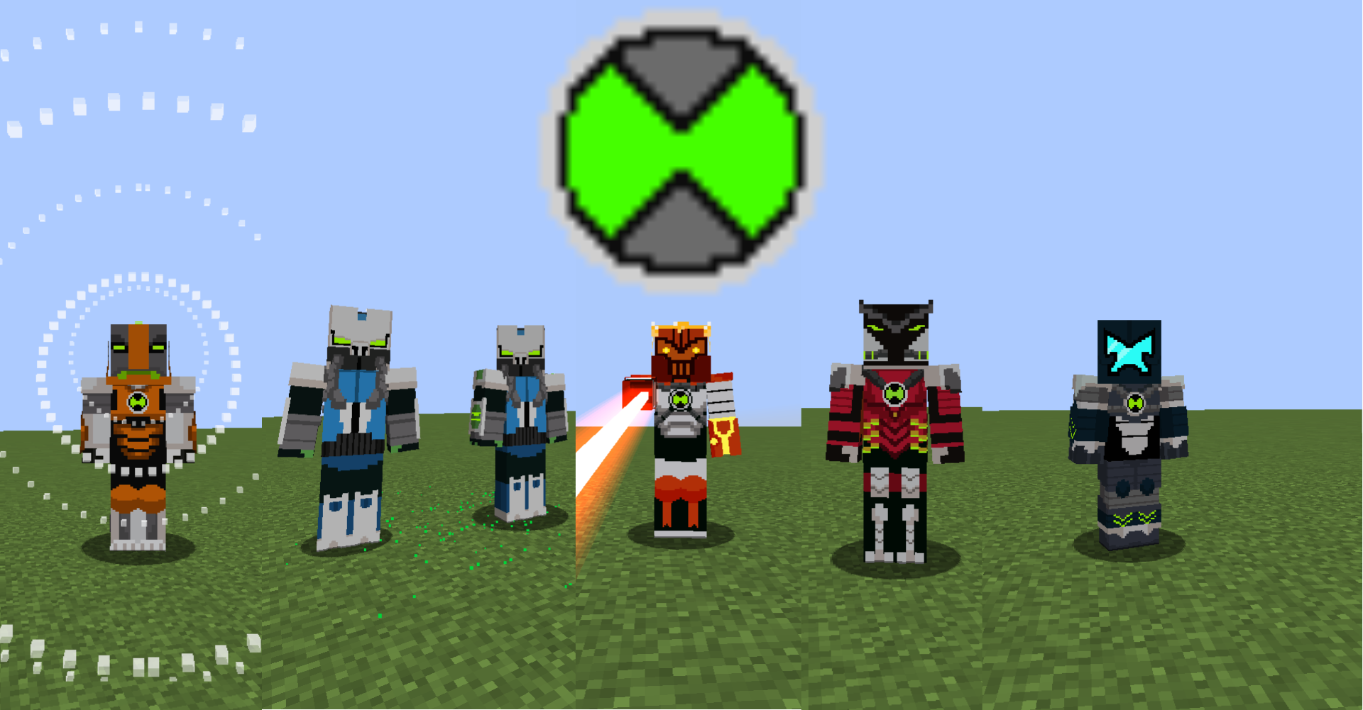 Ben 10 Reboot Lucraftcore Addon - Minecraft Customization - CurseForge