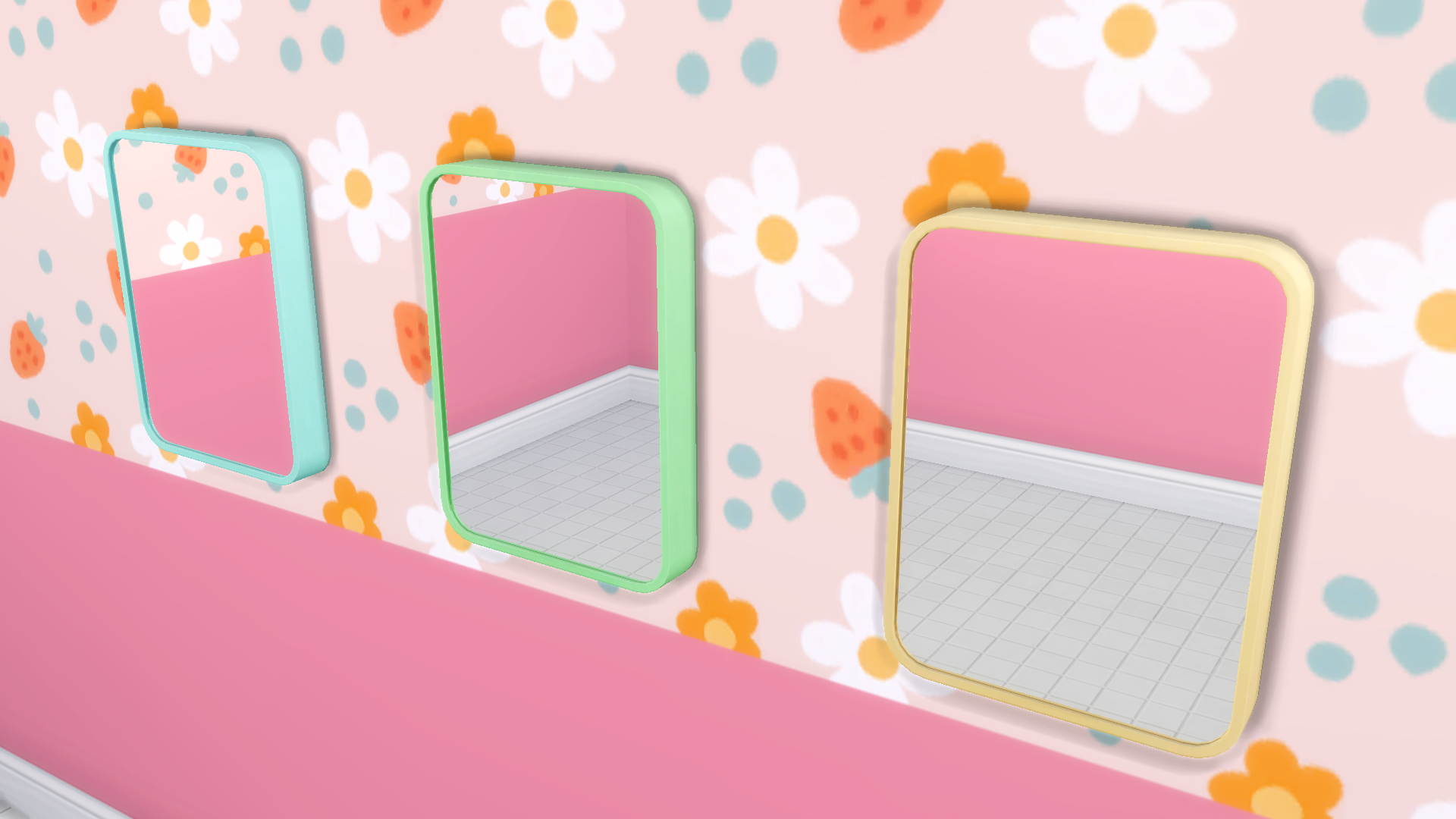Cute Bathroom Mirror - Screenshots - The Sims 4 Build / Buy - CurseForge