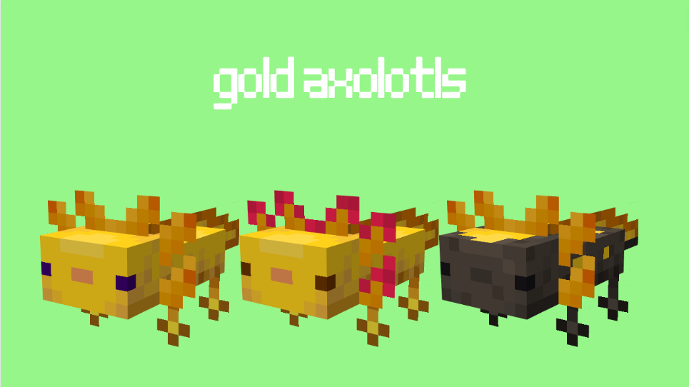AL's Axolotls Revamped Screenshots Minecraft Resource Packs