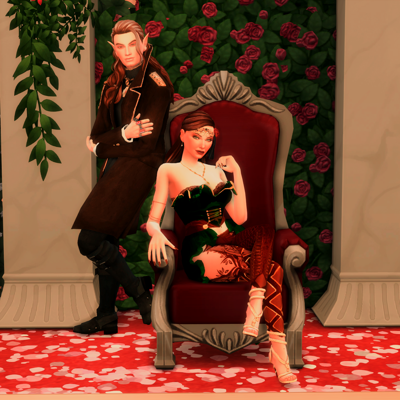 mix & matching posing