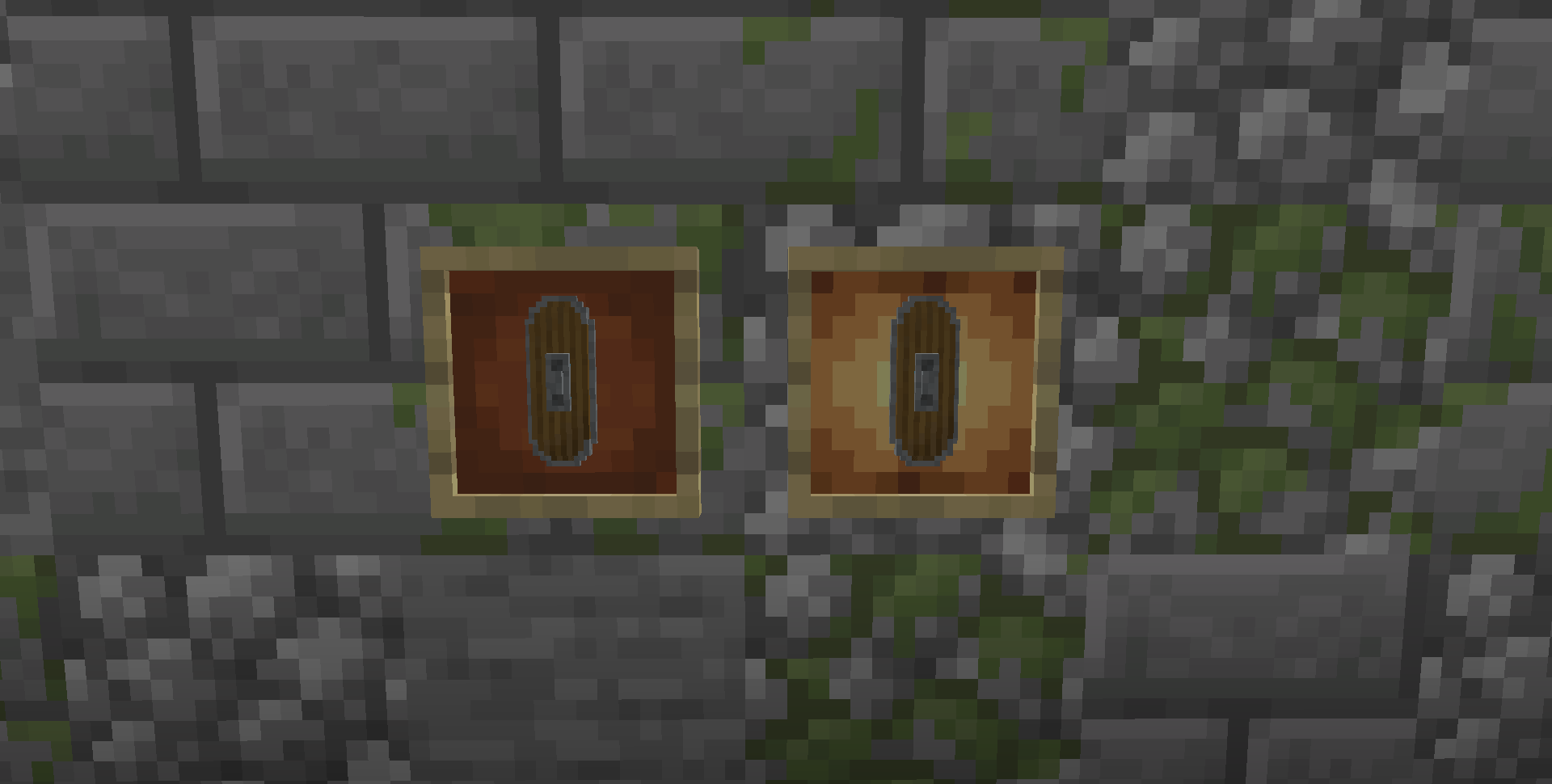 Shield in Item frame