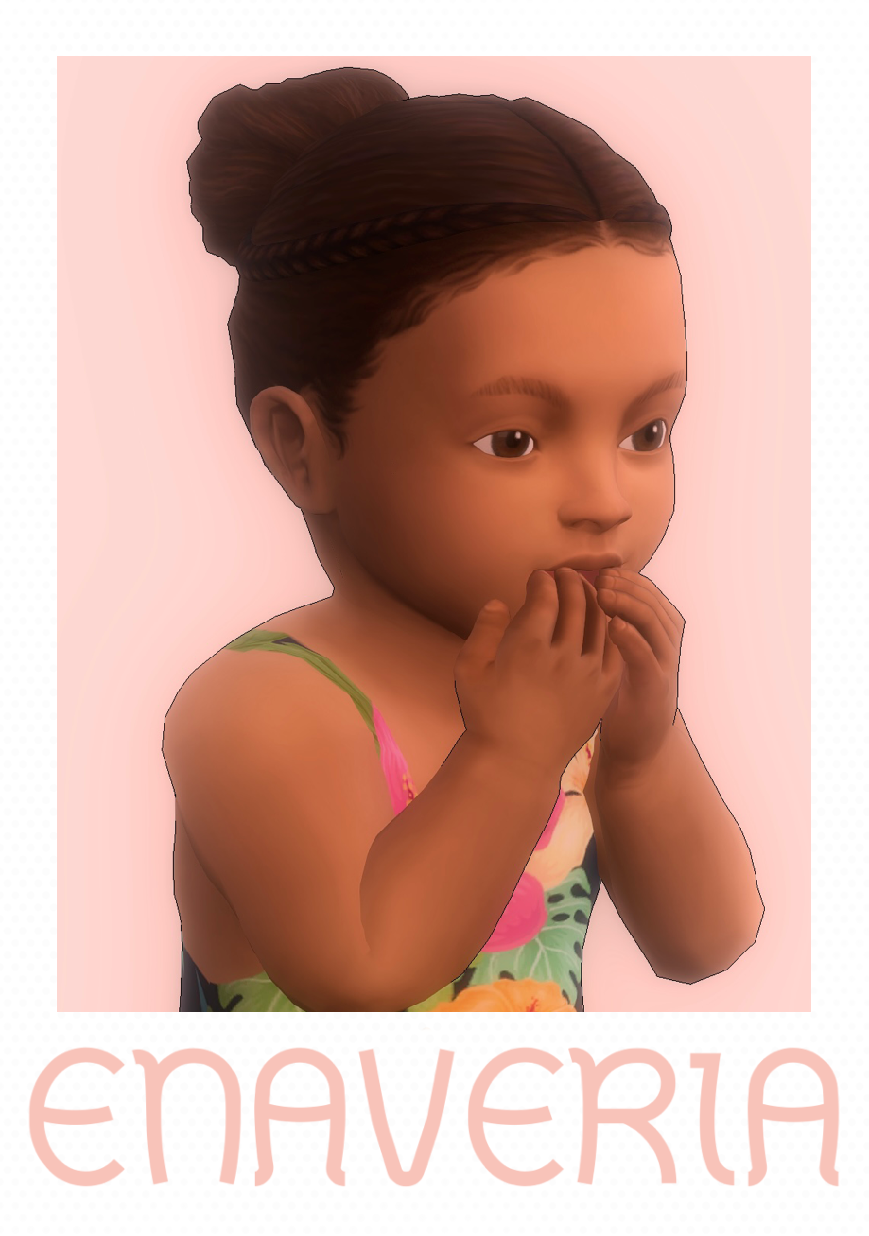 Kiana Infant Hairstyle The Sims 4 Create A Sim Curseforge 1968