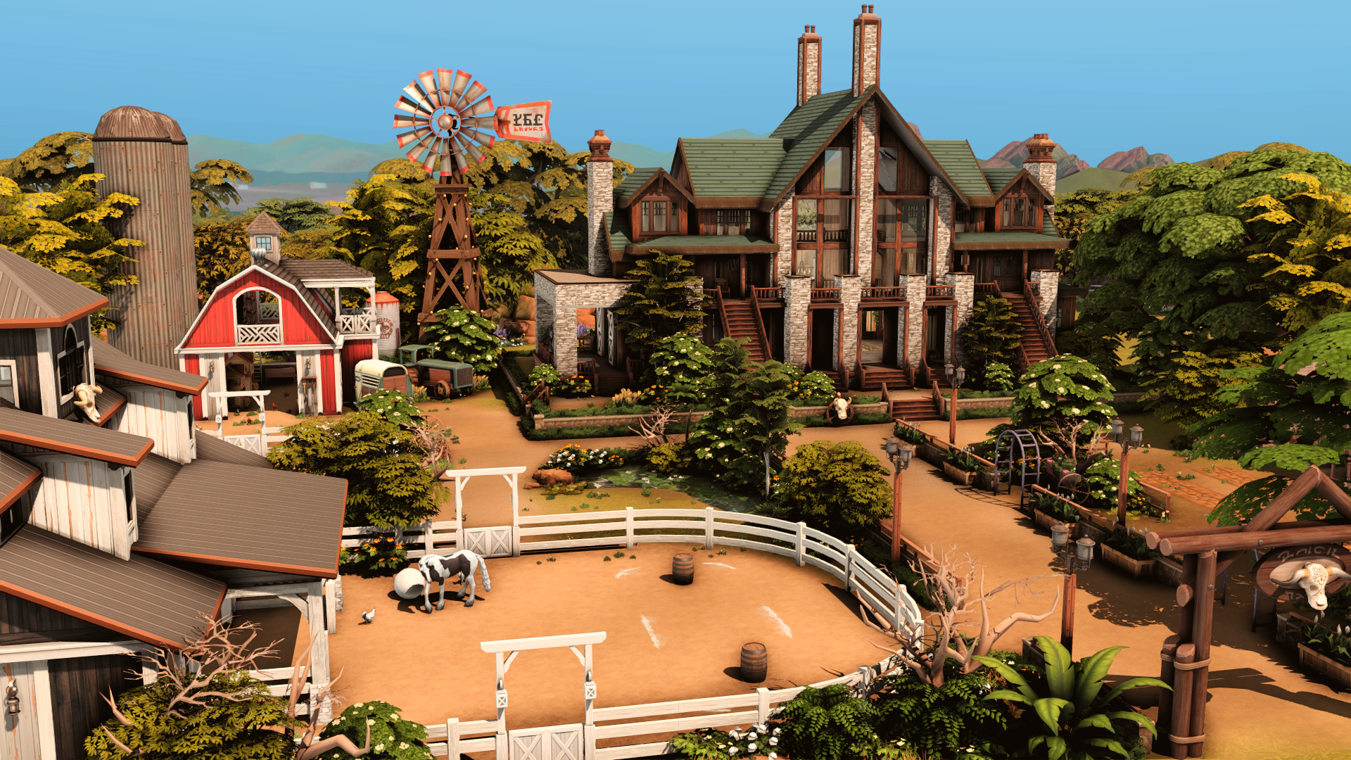 Ranch for all Animals - Gallery - The Sims 4 Rooms / Lots - CurseForge