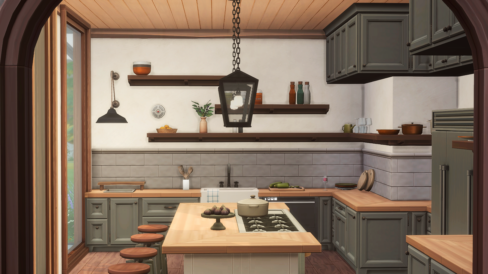 ranch kitchen