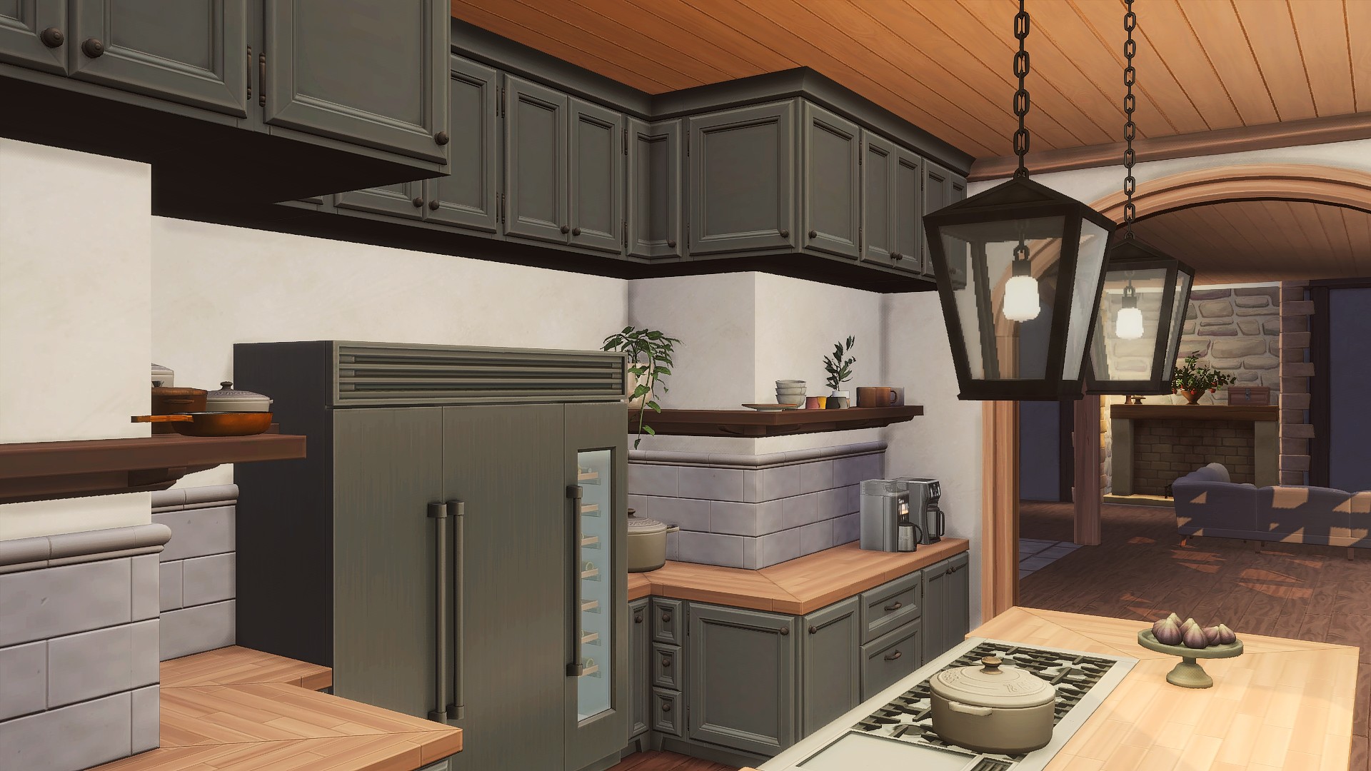 ranch kitchen
