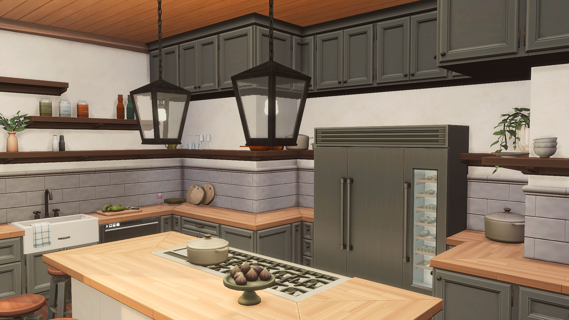 ranch kitchen