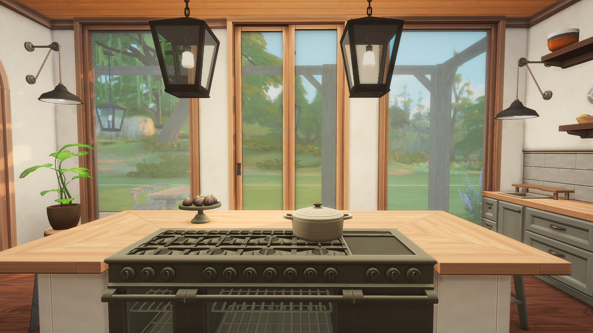 ranch kitchen
