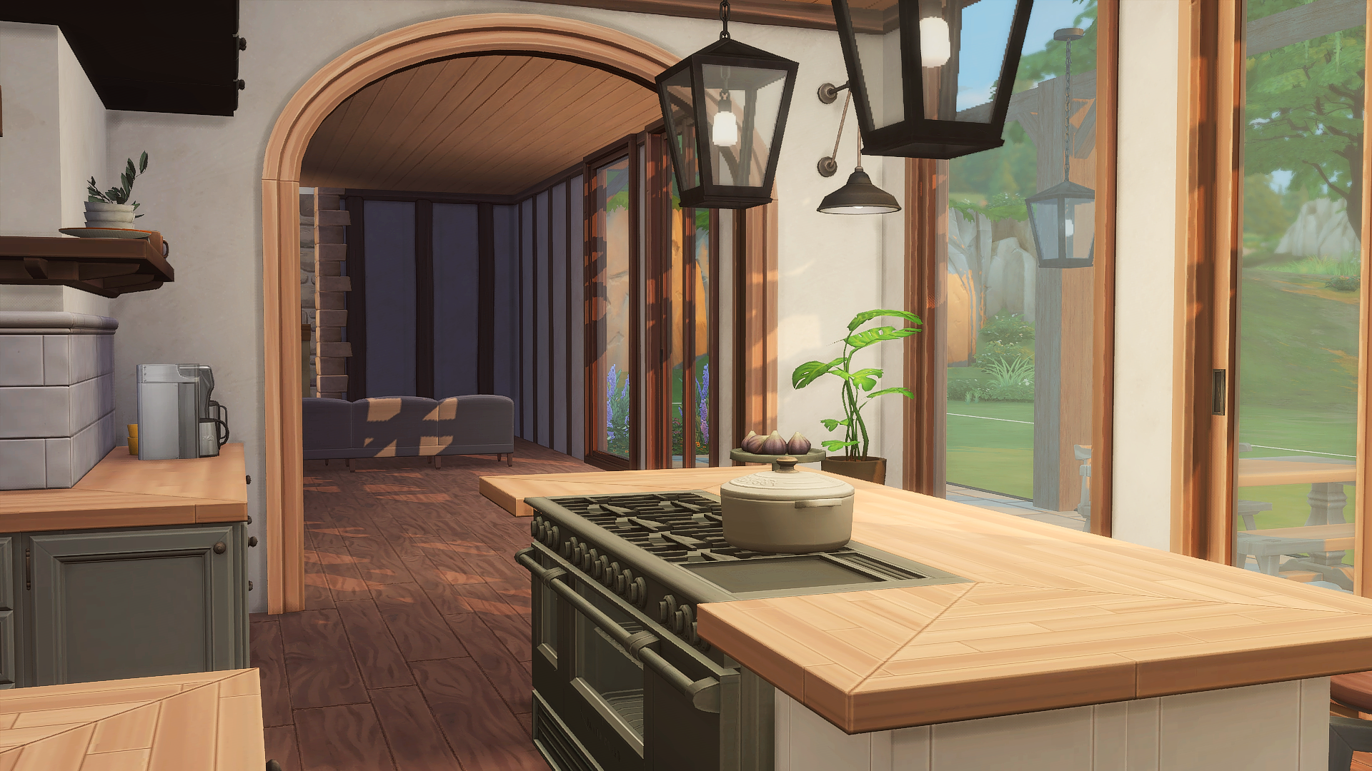 ranch kitchen