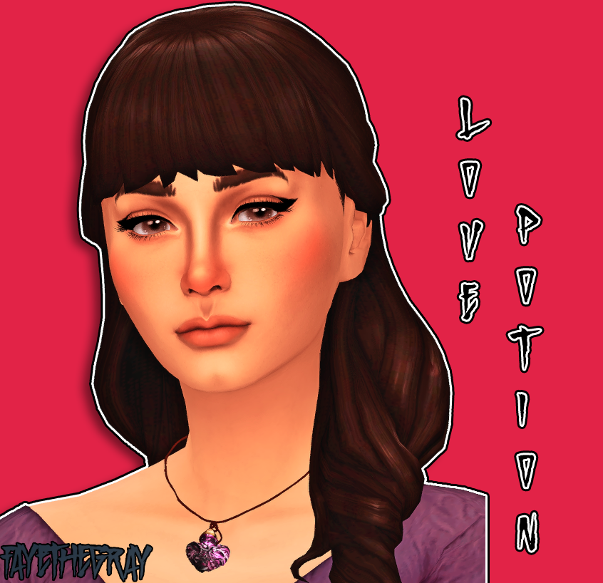 fayethegray - love potion, necklace - Screenshots - The Sims 4 Create a ...