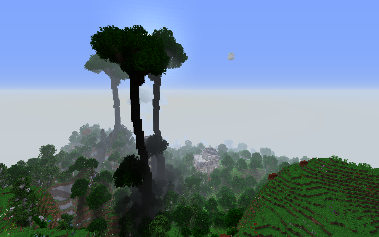 Thumbnail Overworld with Biomes O Plenty and Tan's Huge Trees