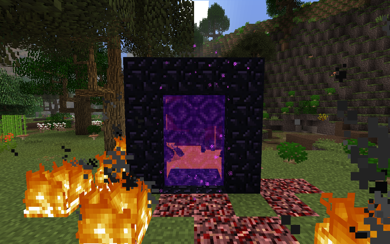 Thumbnail Nether portals with BetterPortals