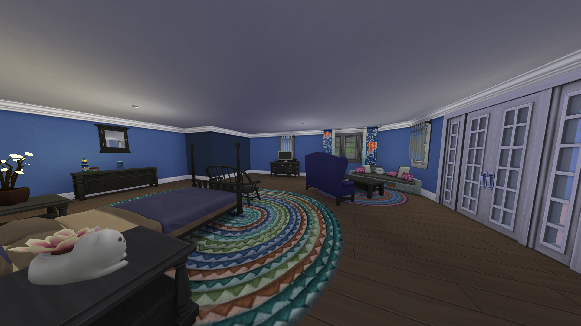 Thumbnail The Primary bedroom is spacious and features plenty of conversation space - plus it's own private terrace balcony.