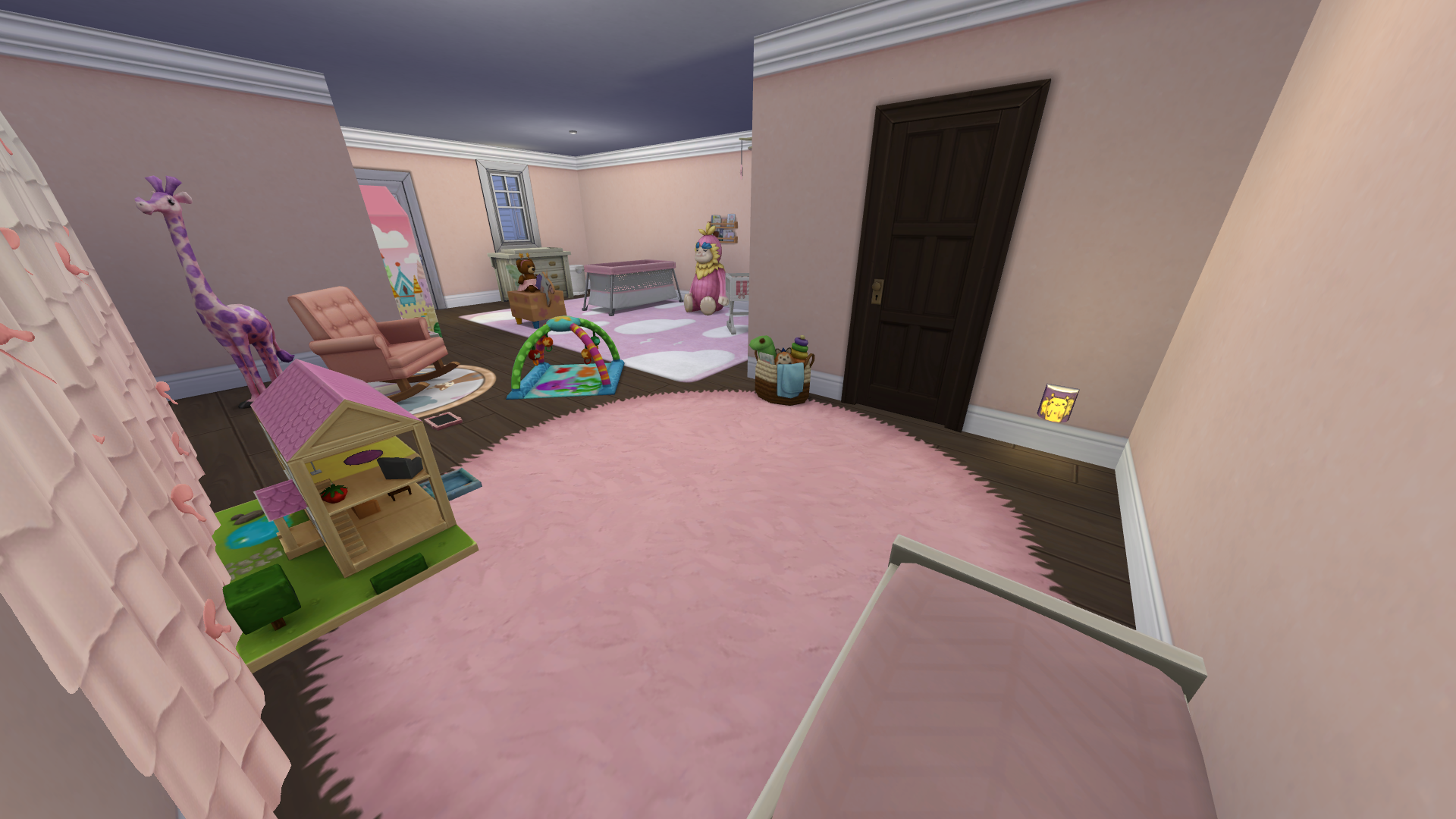 Thumbnail A young child's bedroom, suitable for 1 toddler, 1 infant, and 1 newborn