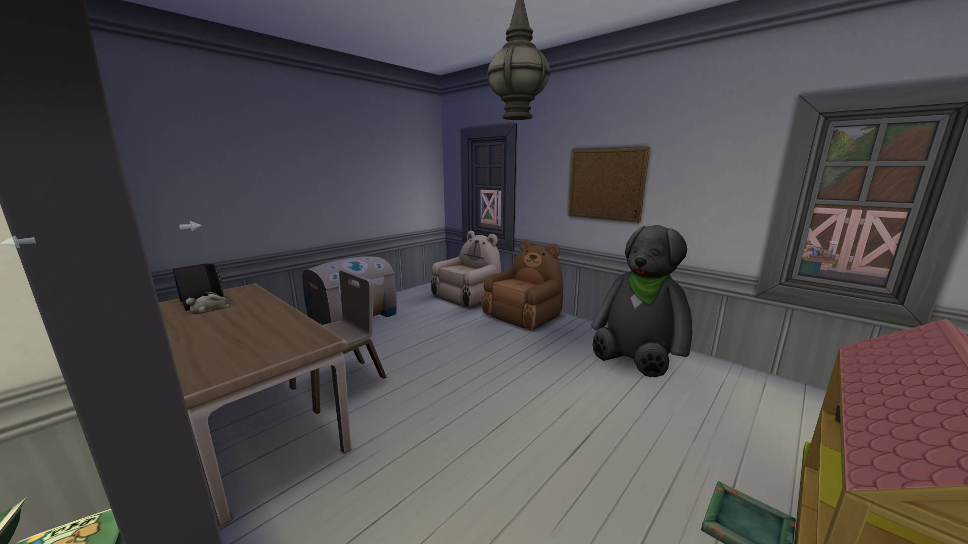 Thumbnail The office space makes for a great child's play room - or office - or extra bedroom