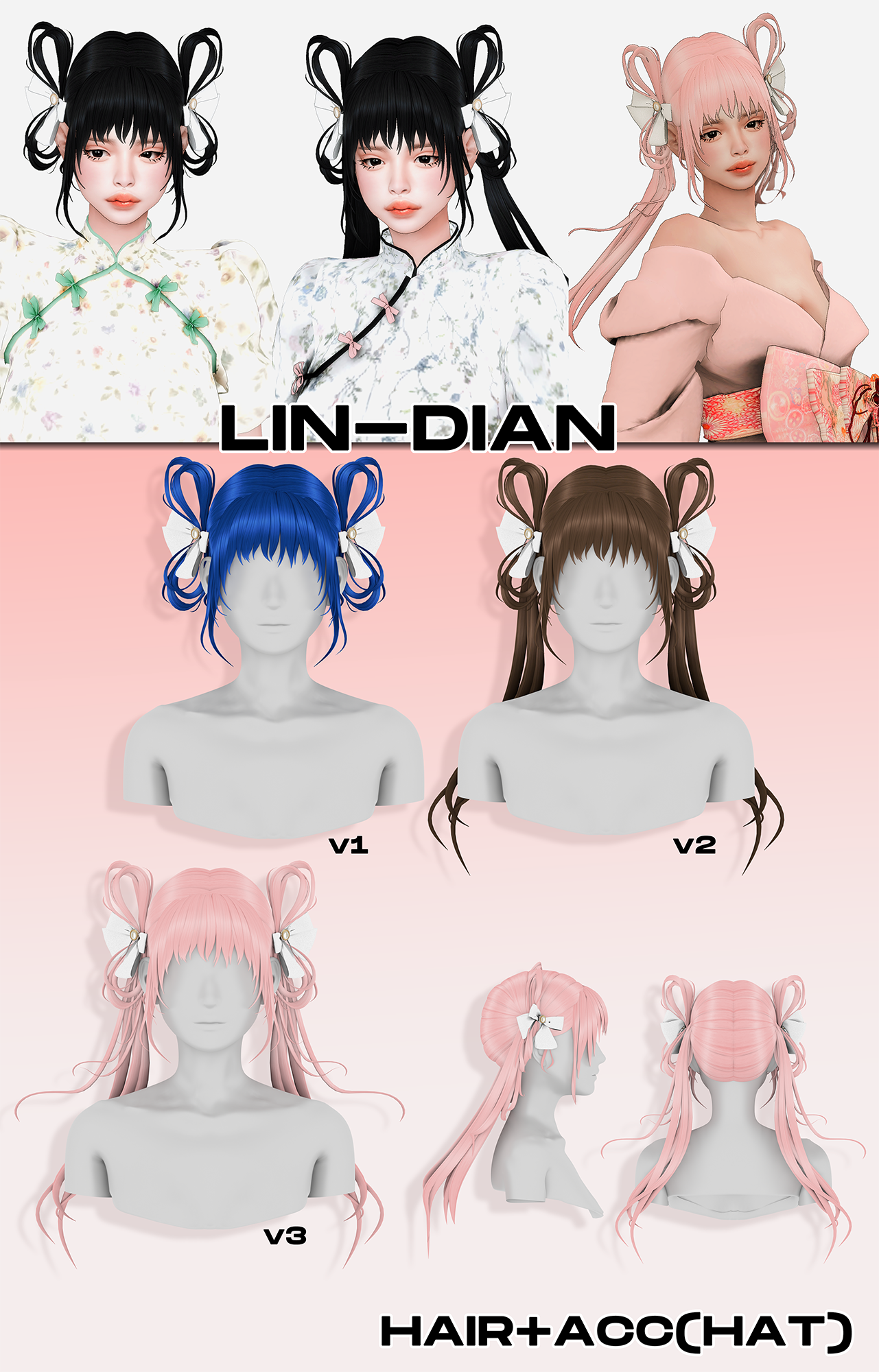 Dream-Hair And Acc Set