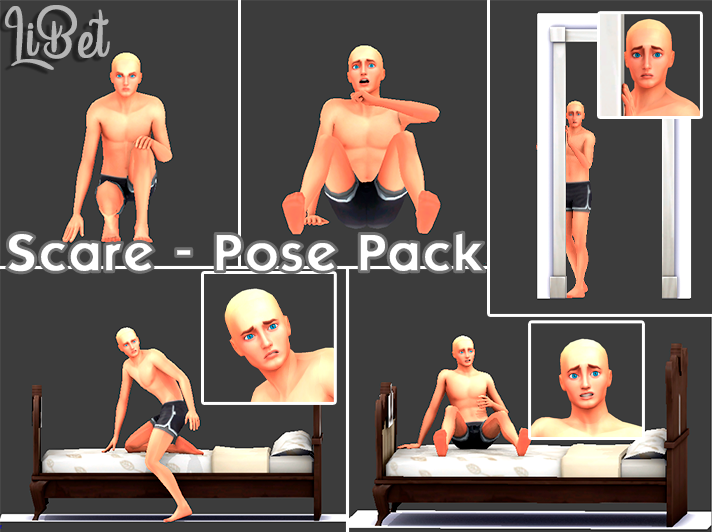 Scare - Pose Pack