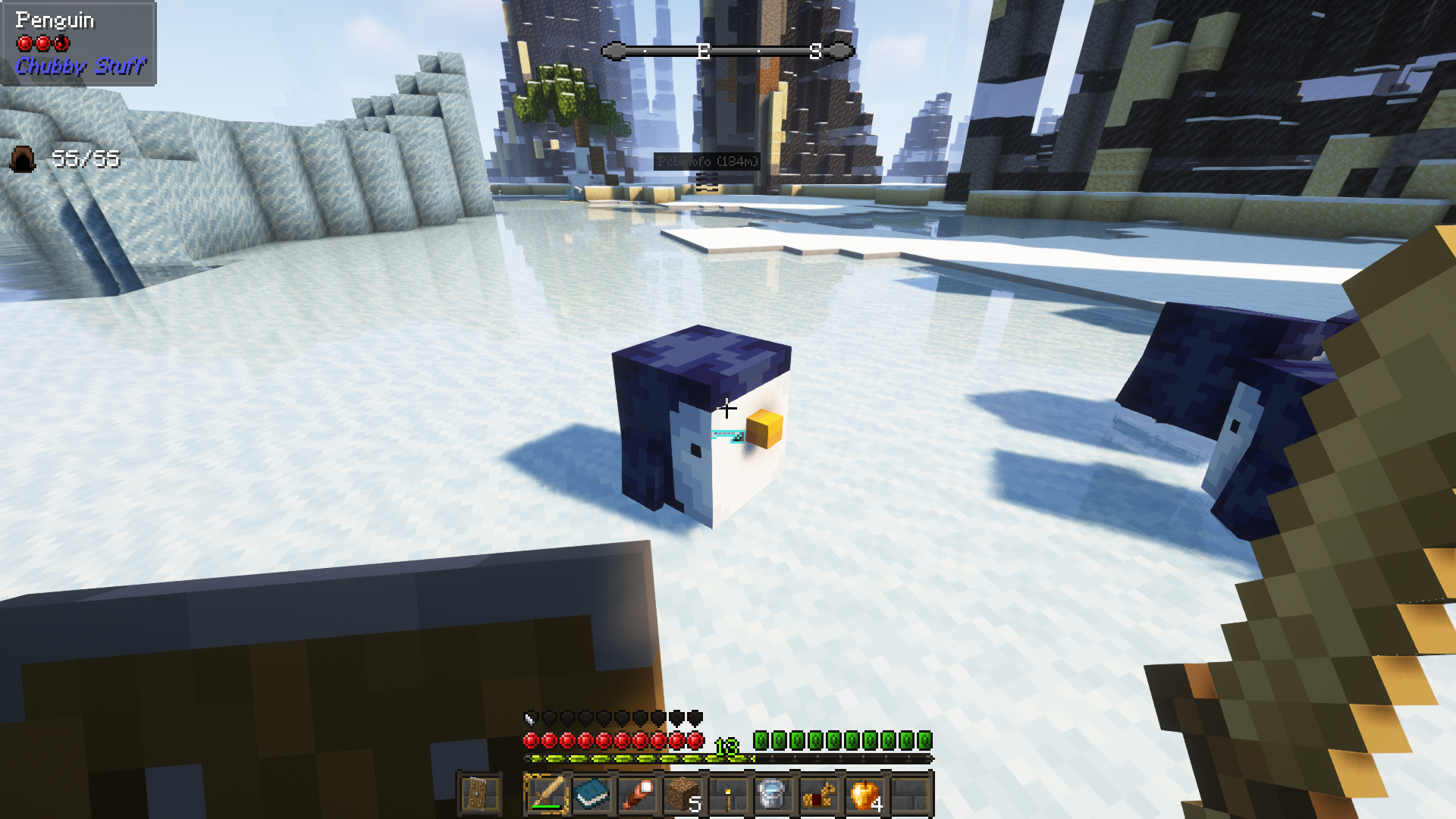 Thumbnail Snow Creatures and Kibe Slime boots to safely jump around
